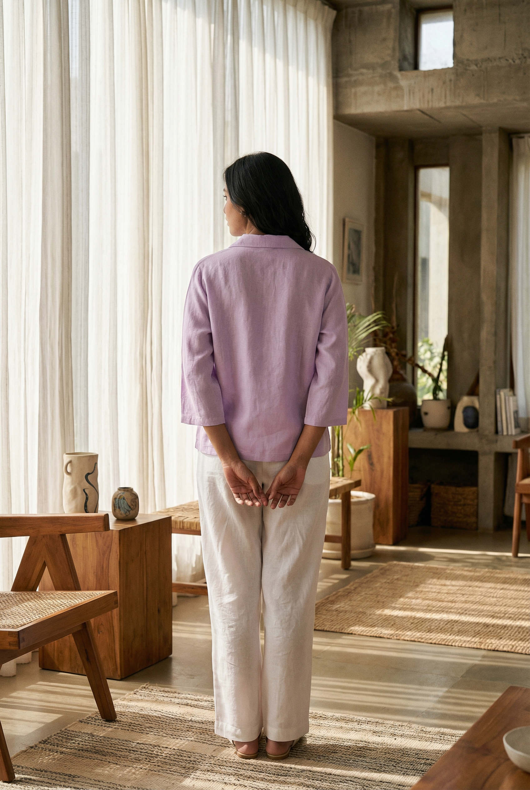 Laelia Shirt Smoky Lilac