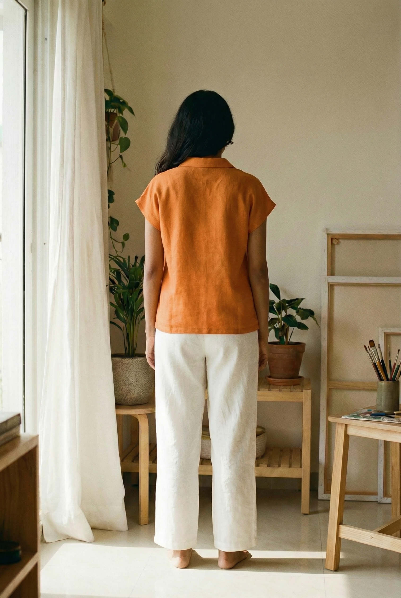 Maelis Top Juicy Tangerine