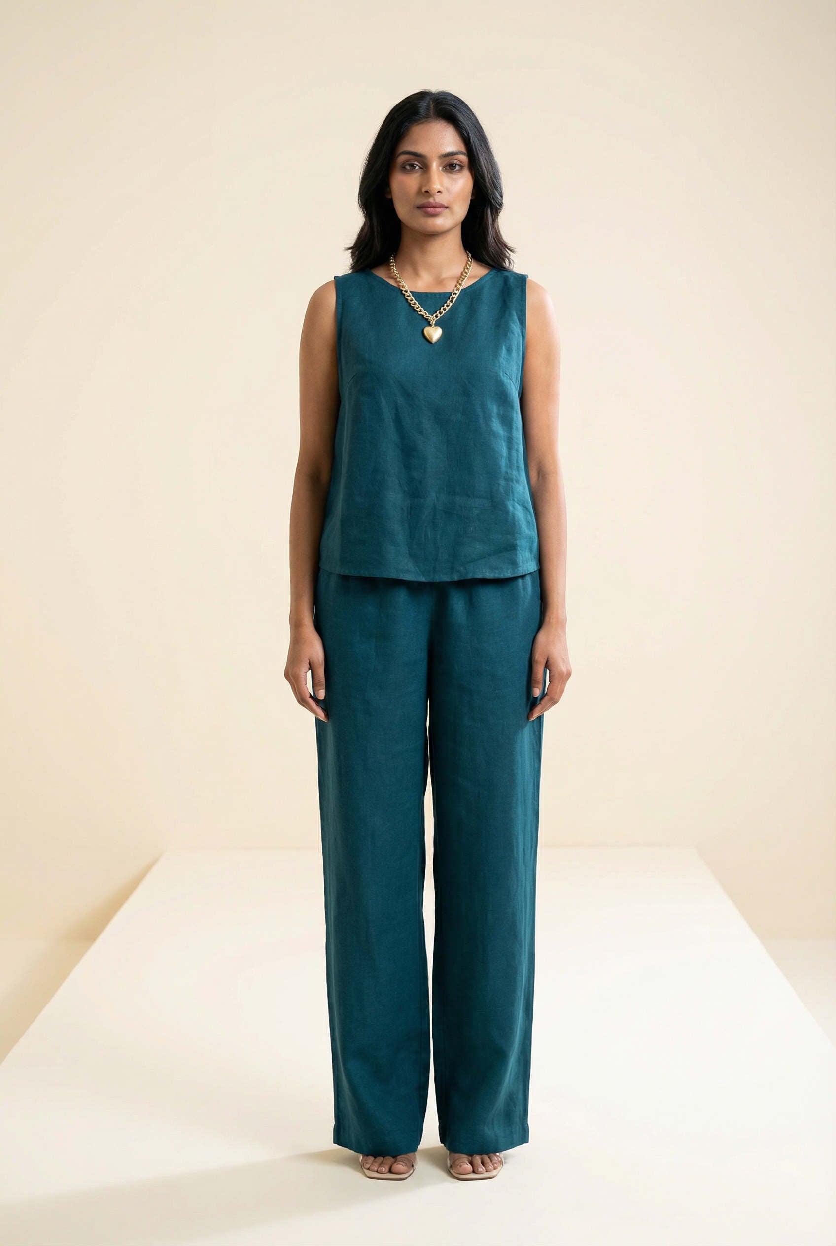 Maisie Top Agave Teal