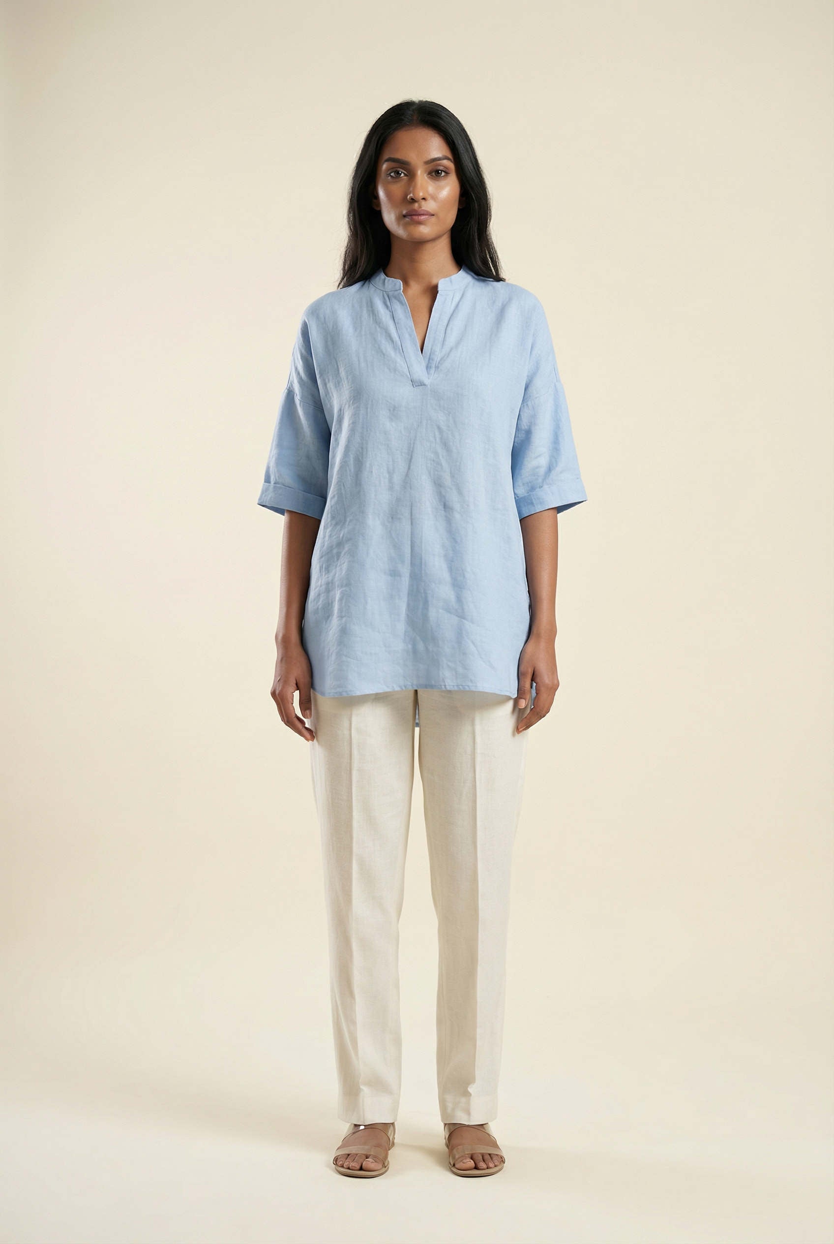 Maria Top Sky Blue