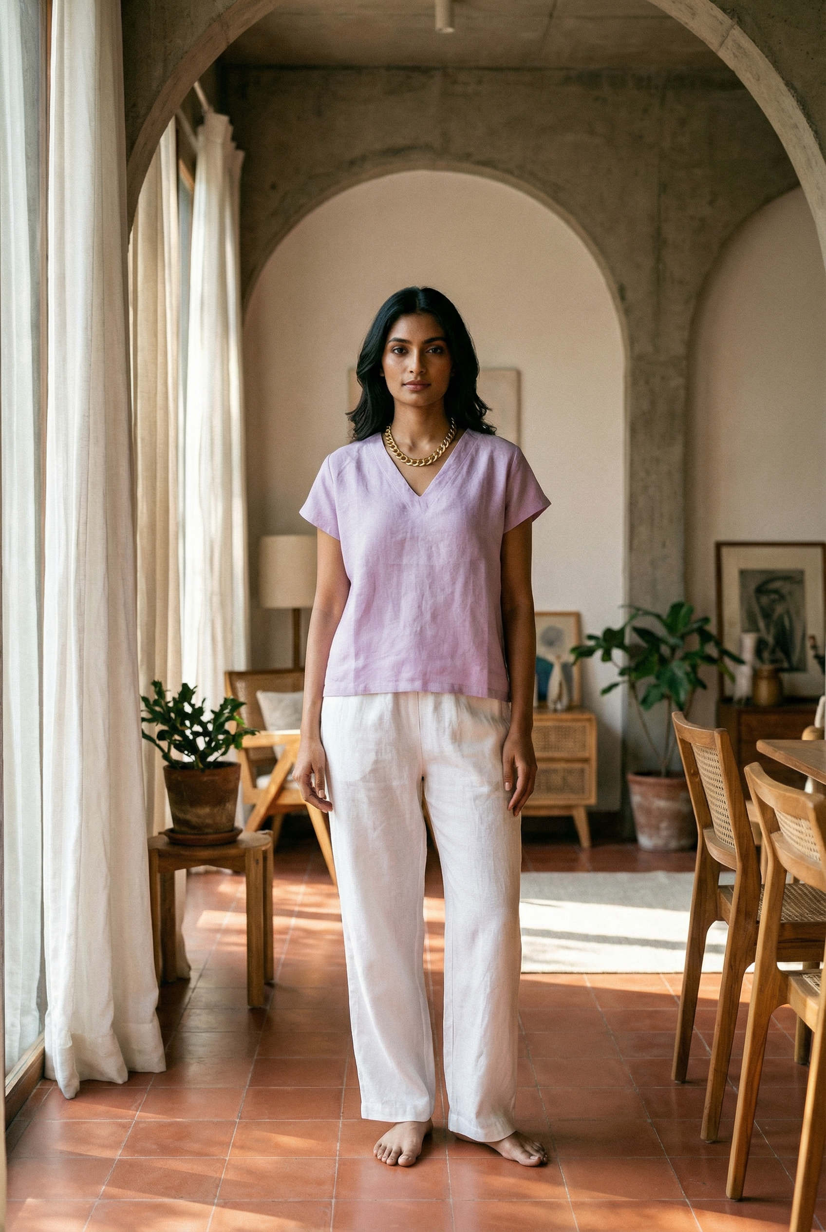Nolana Top Smoky Lilac