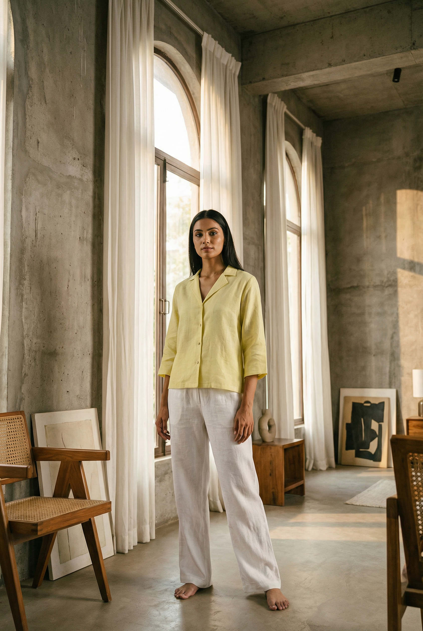 Laelia Shirt Lemon Yellow