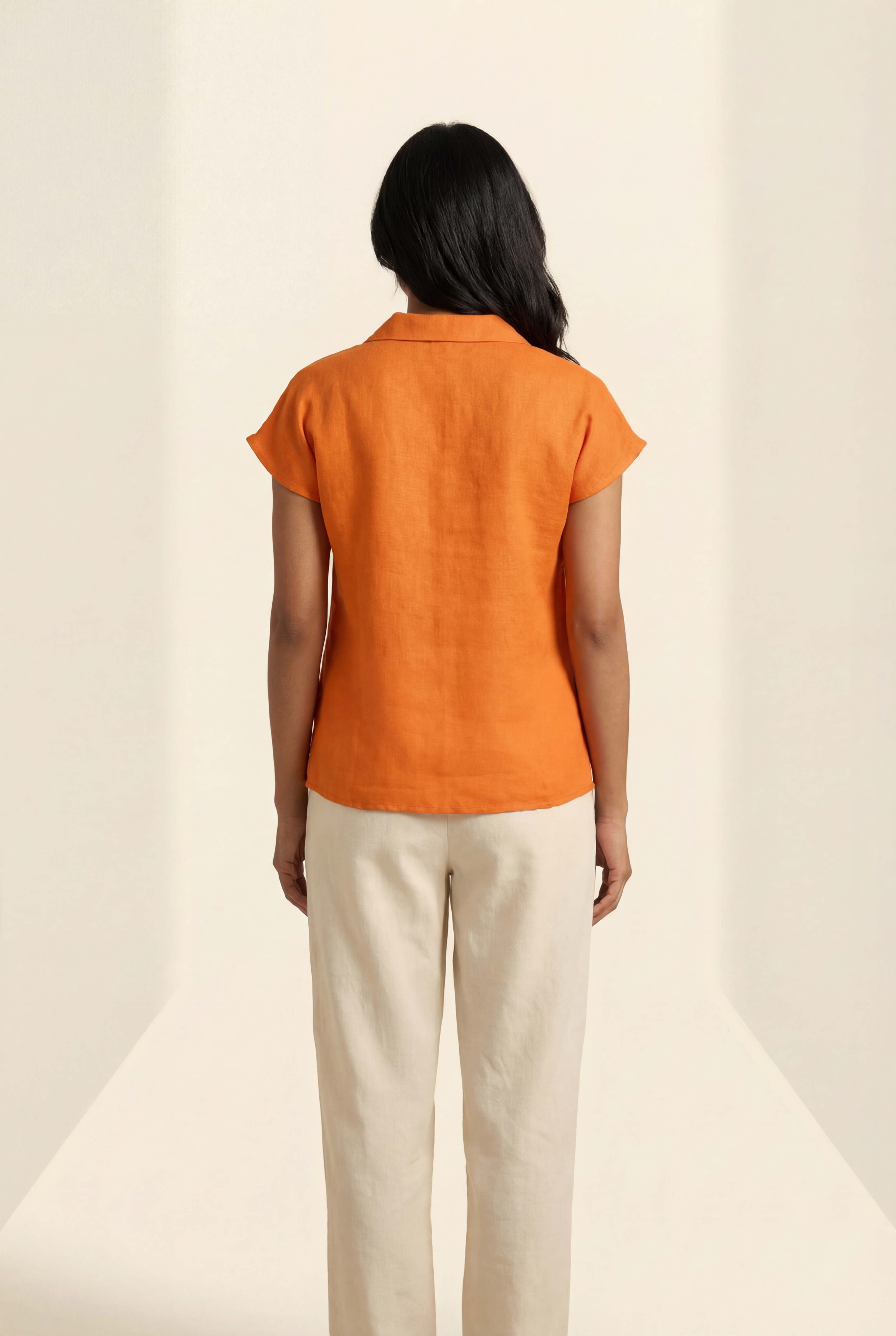 Maelis Top Juicy Tangerine