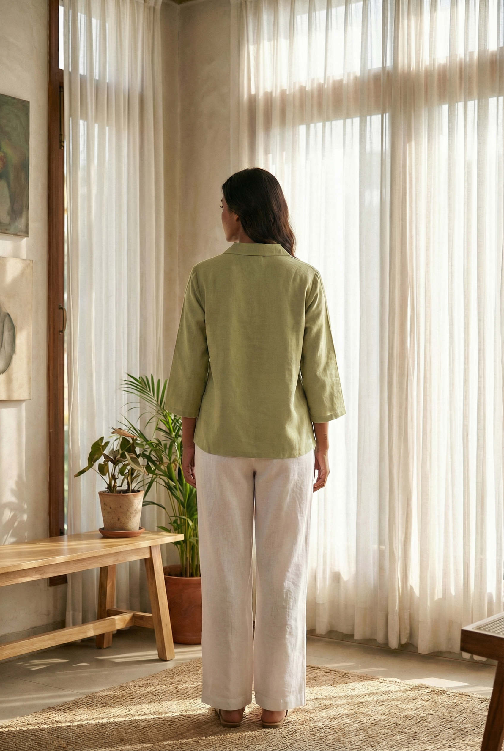 Laelia Shirt Soft Olive