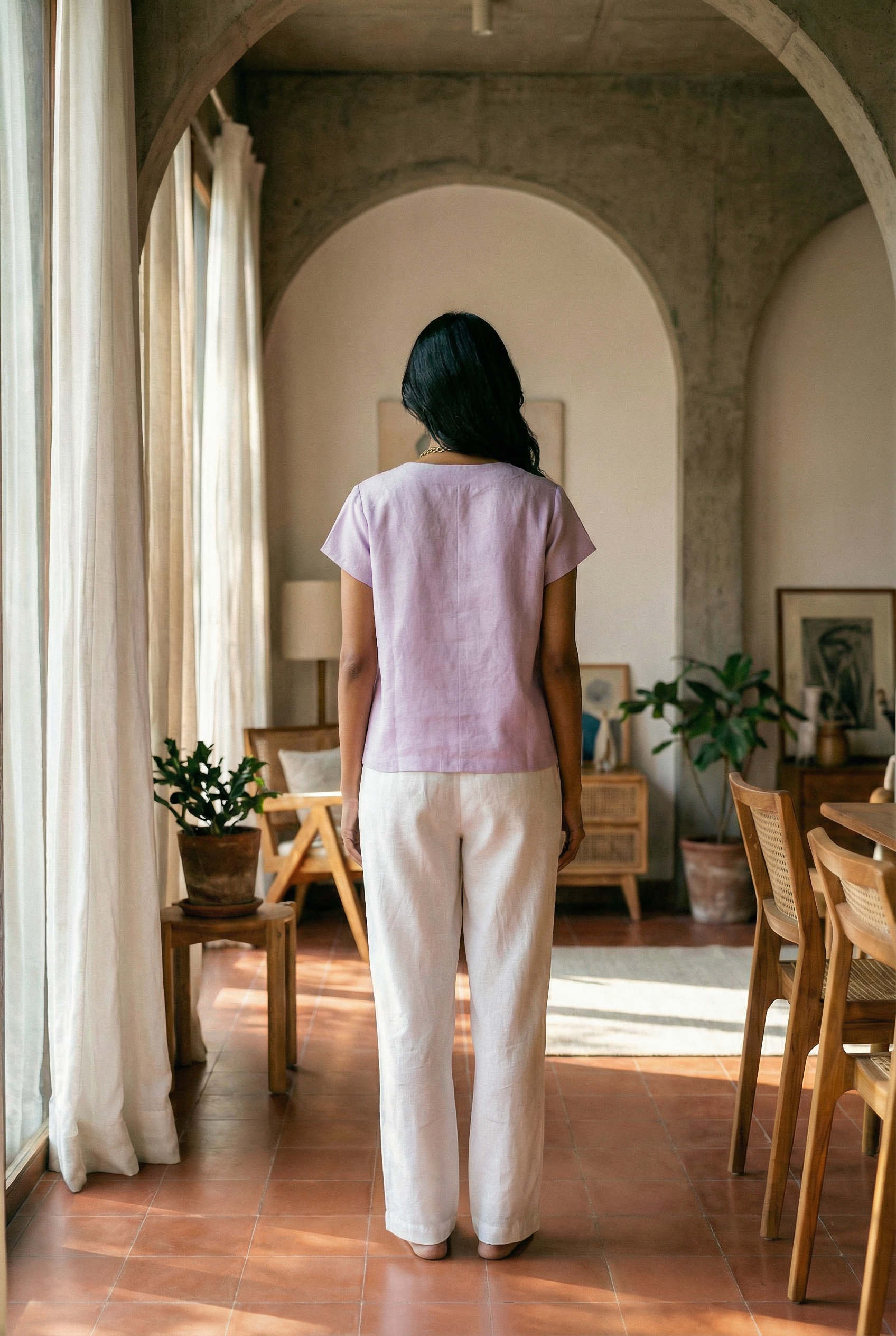 Nolana Top Smoky Lilac