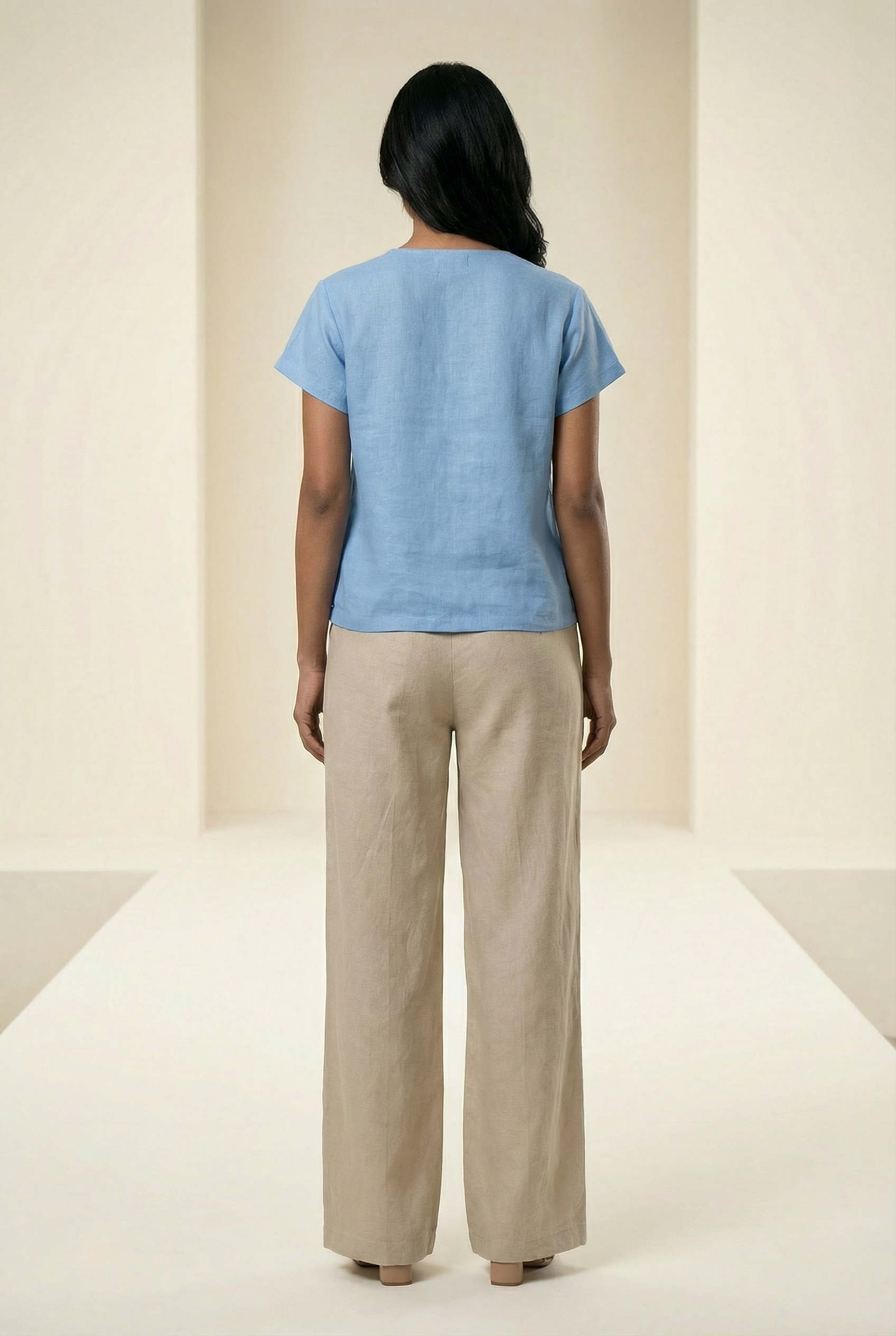 Nolana Top Sky Blue