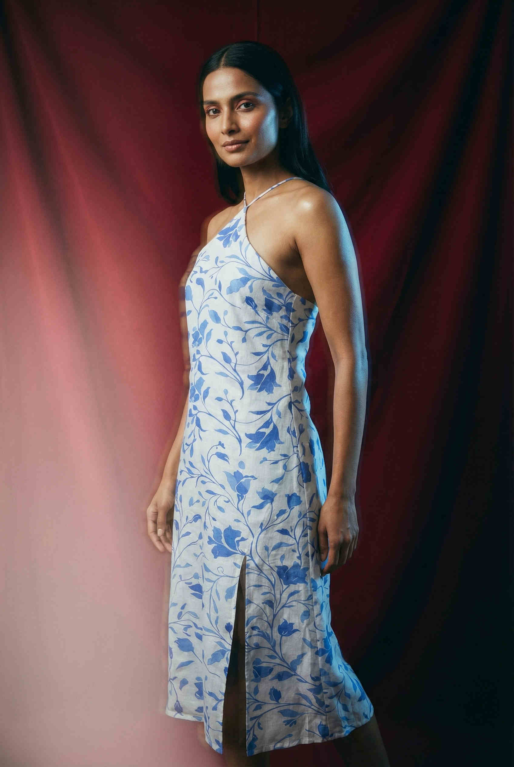 Tova Dress Porcelain Sky