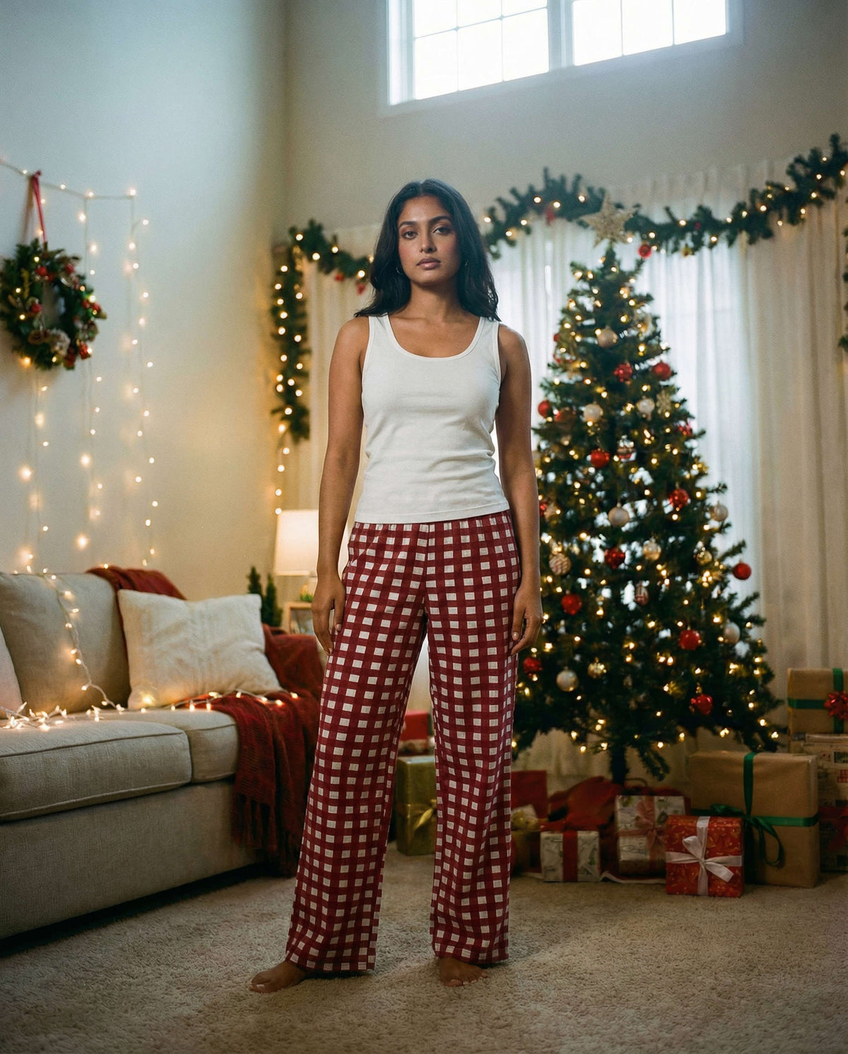 Aura Pants Candy Cane