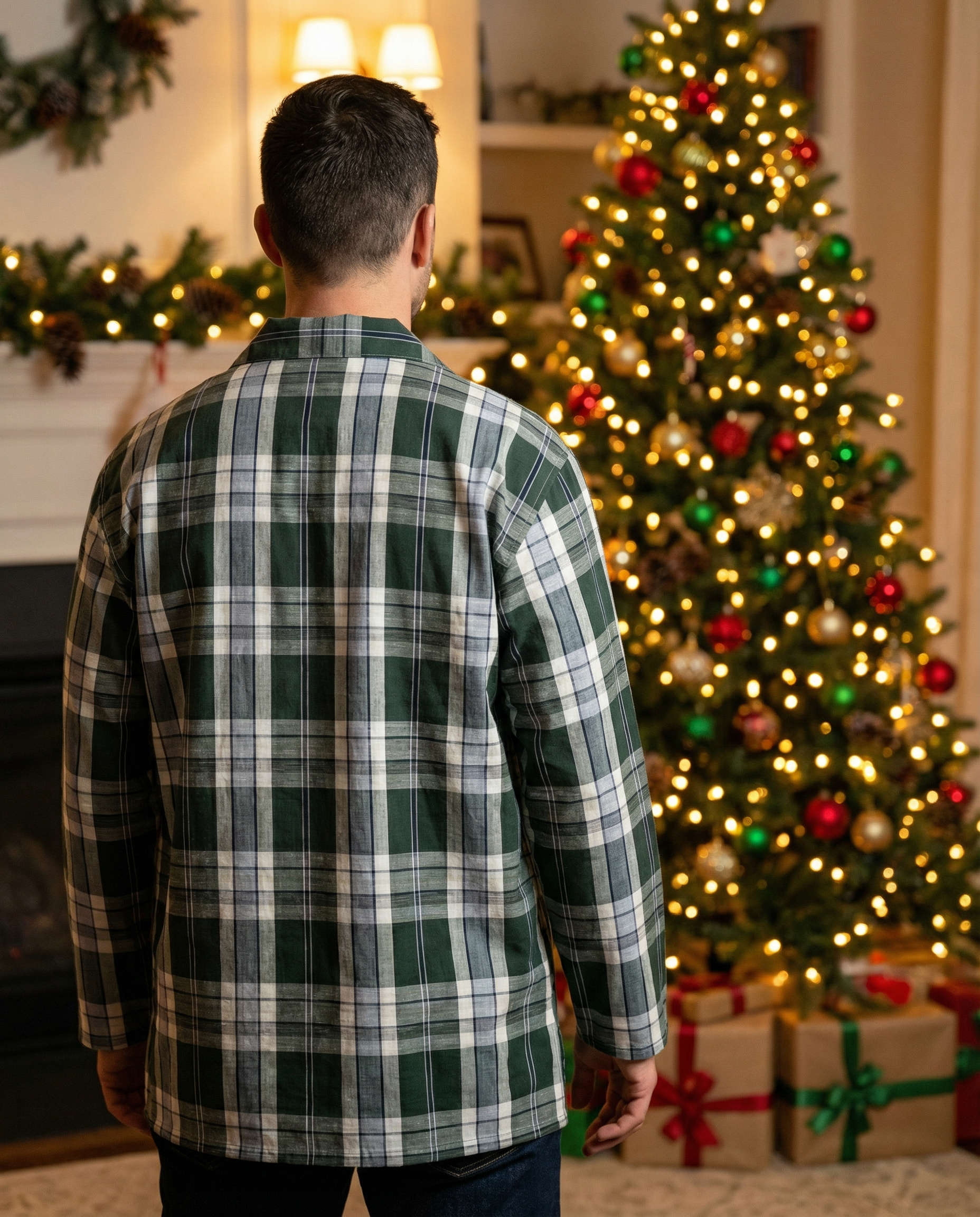 Eden Shirt Green Tartan