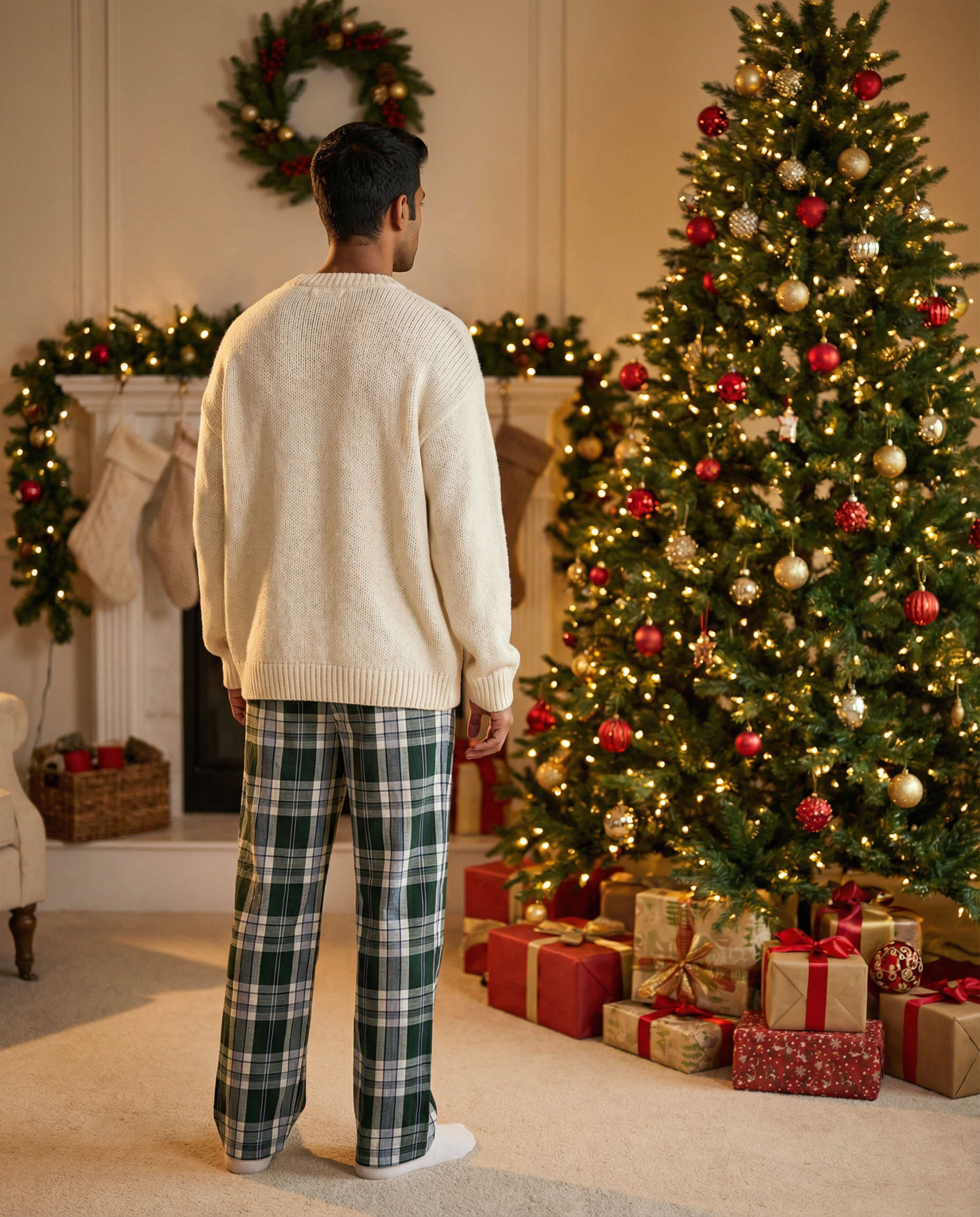 Yule Pants Green Tartan