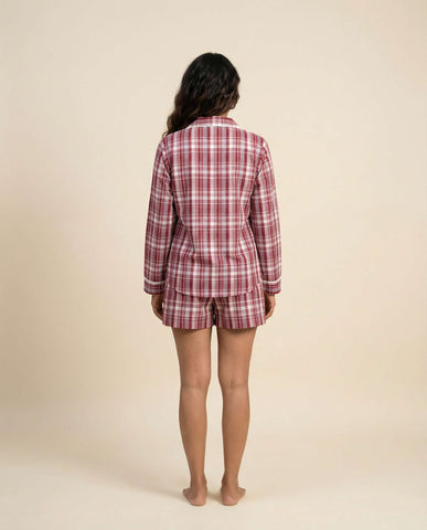 Holly Starlit Set Pink Tartan