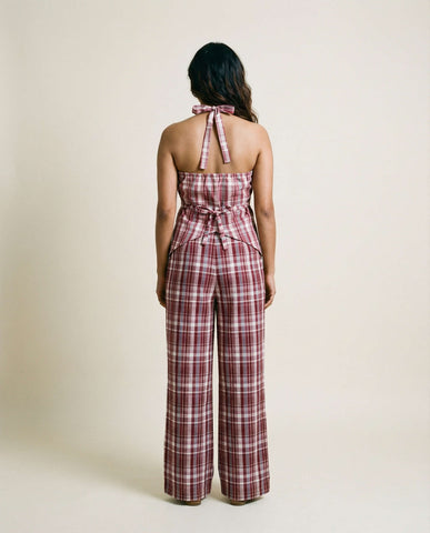 Noel Aura Set Pink Tartan