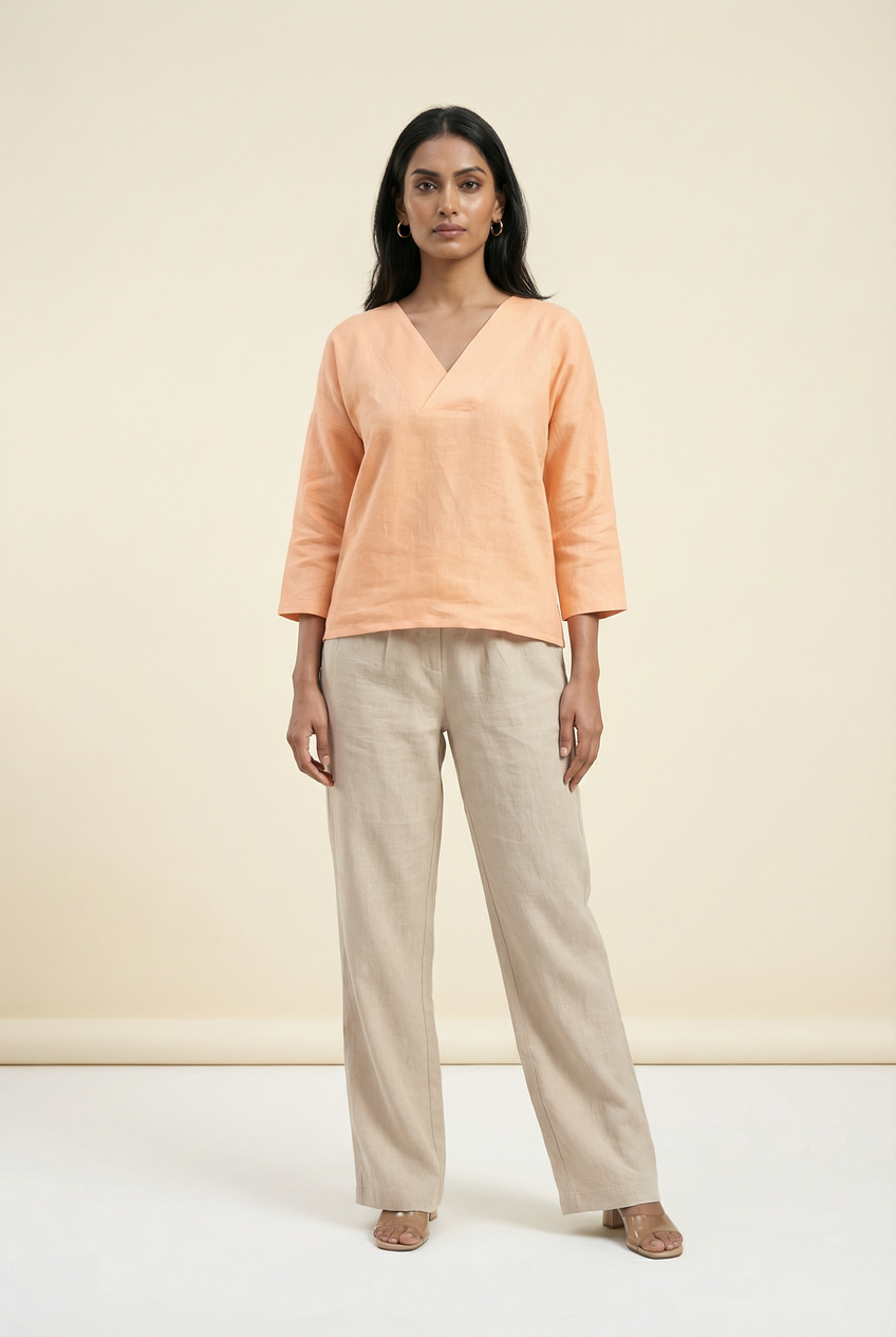 Maya Top Rose Peach