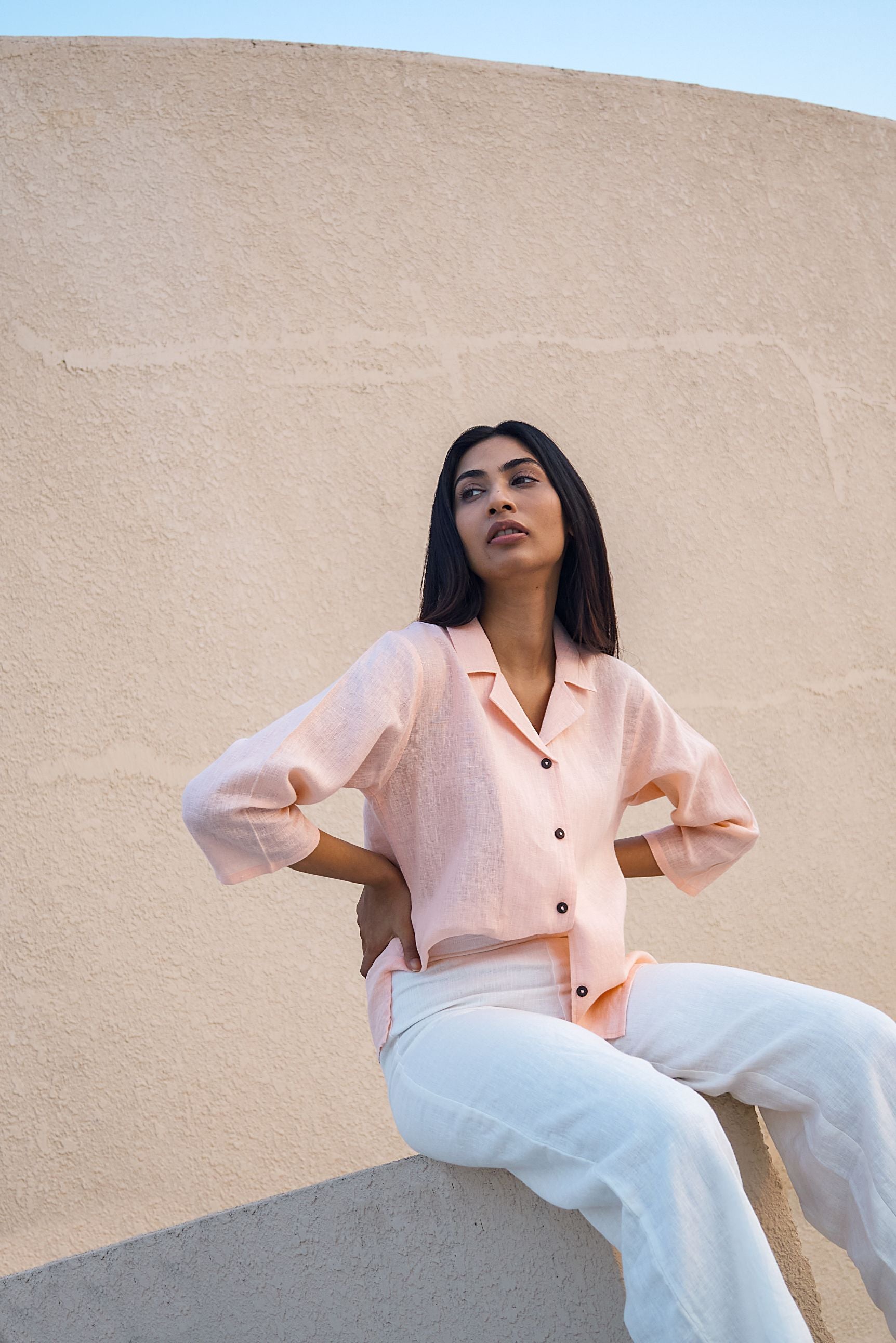 Laelia Shirt Rose Peach