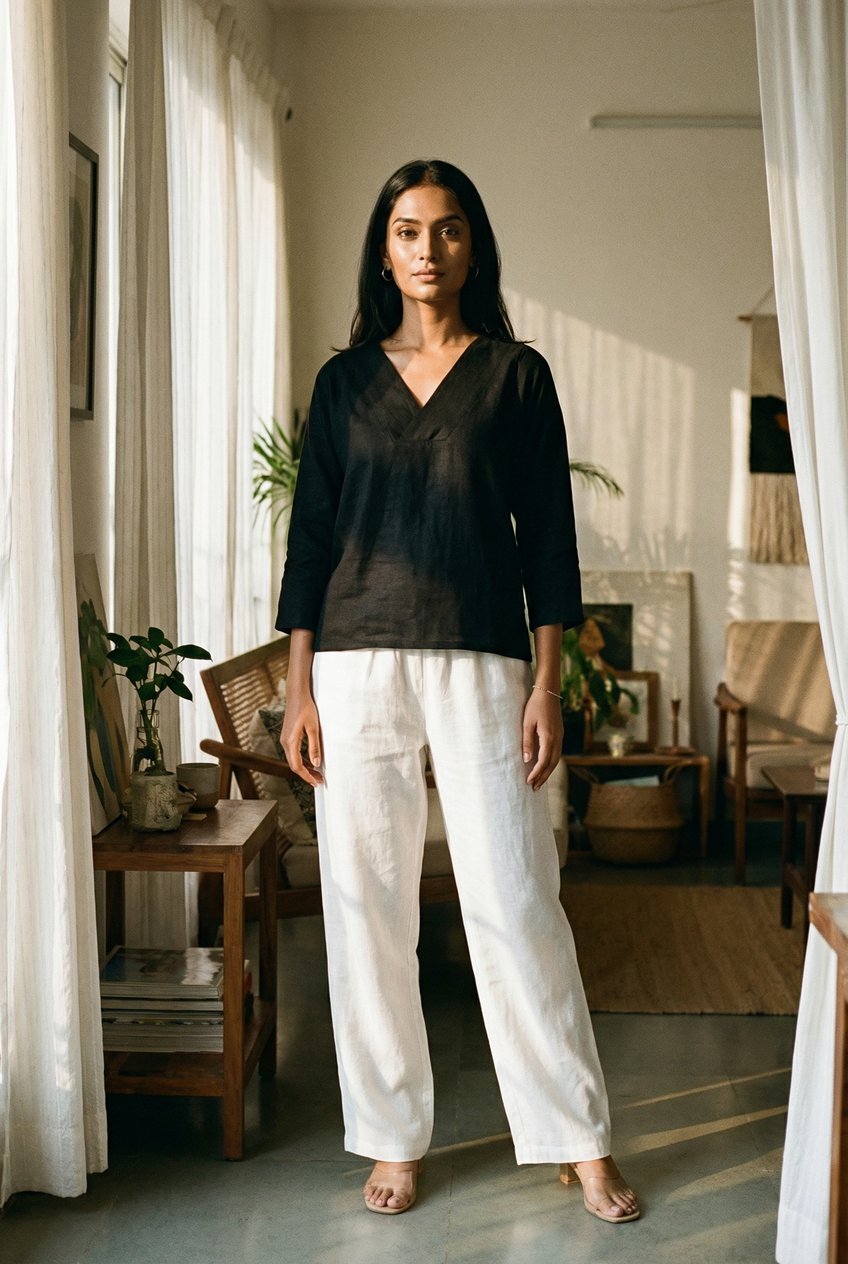 Maya Top Jet Black