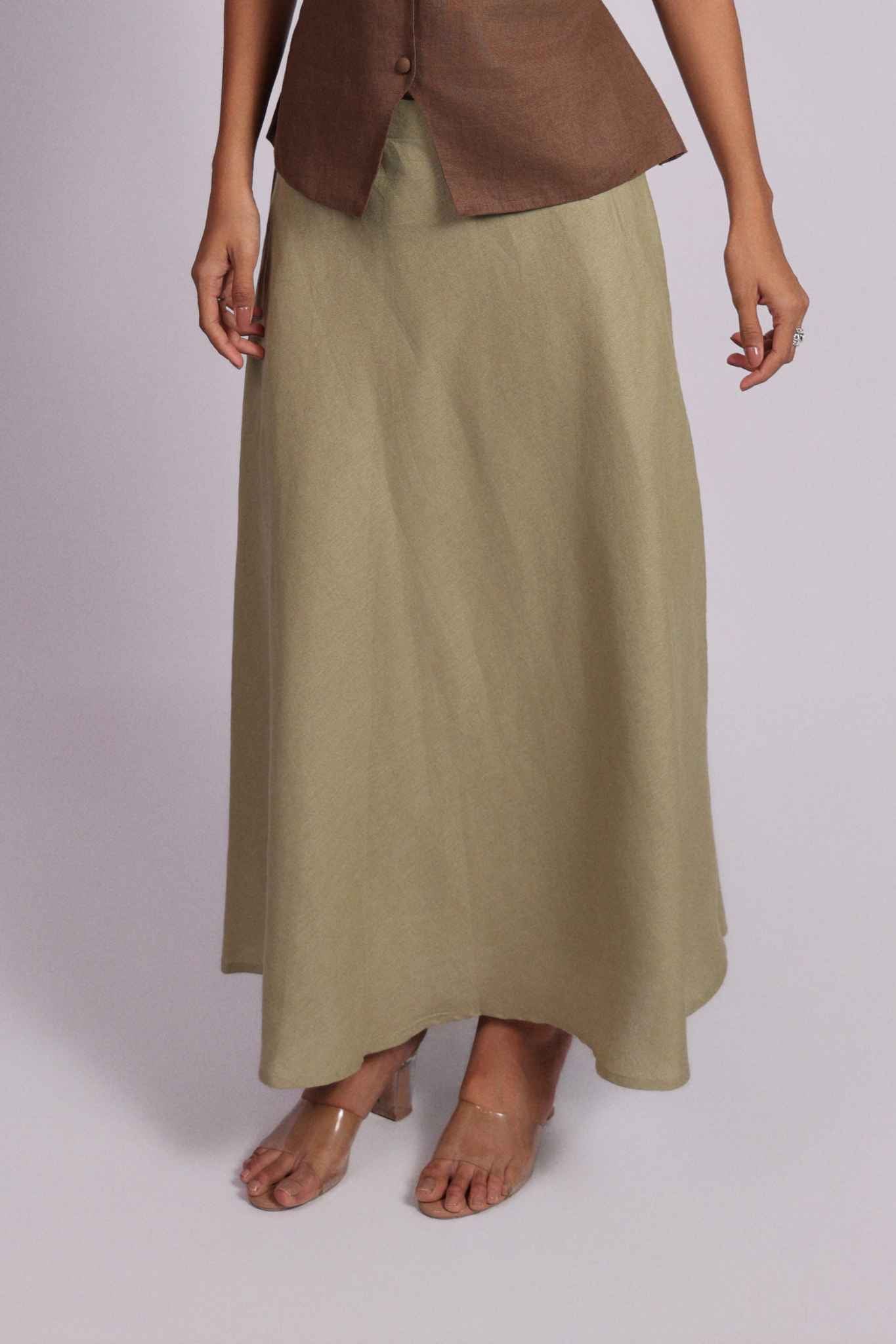 Tulum Skirt Soft Olive