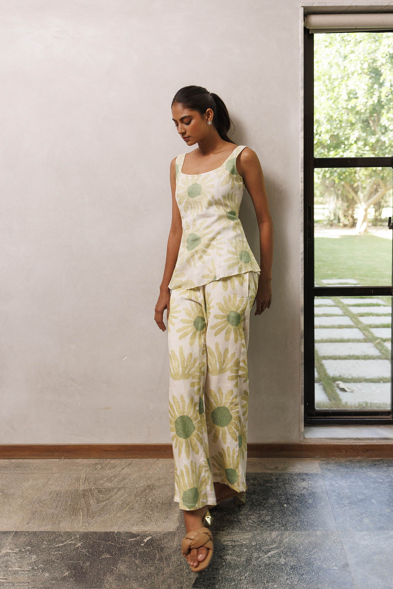 Aster Pants Green Meadow