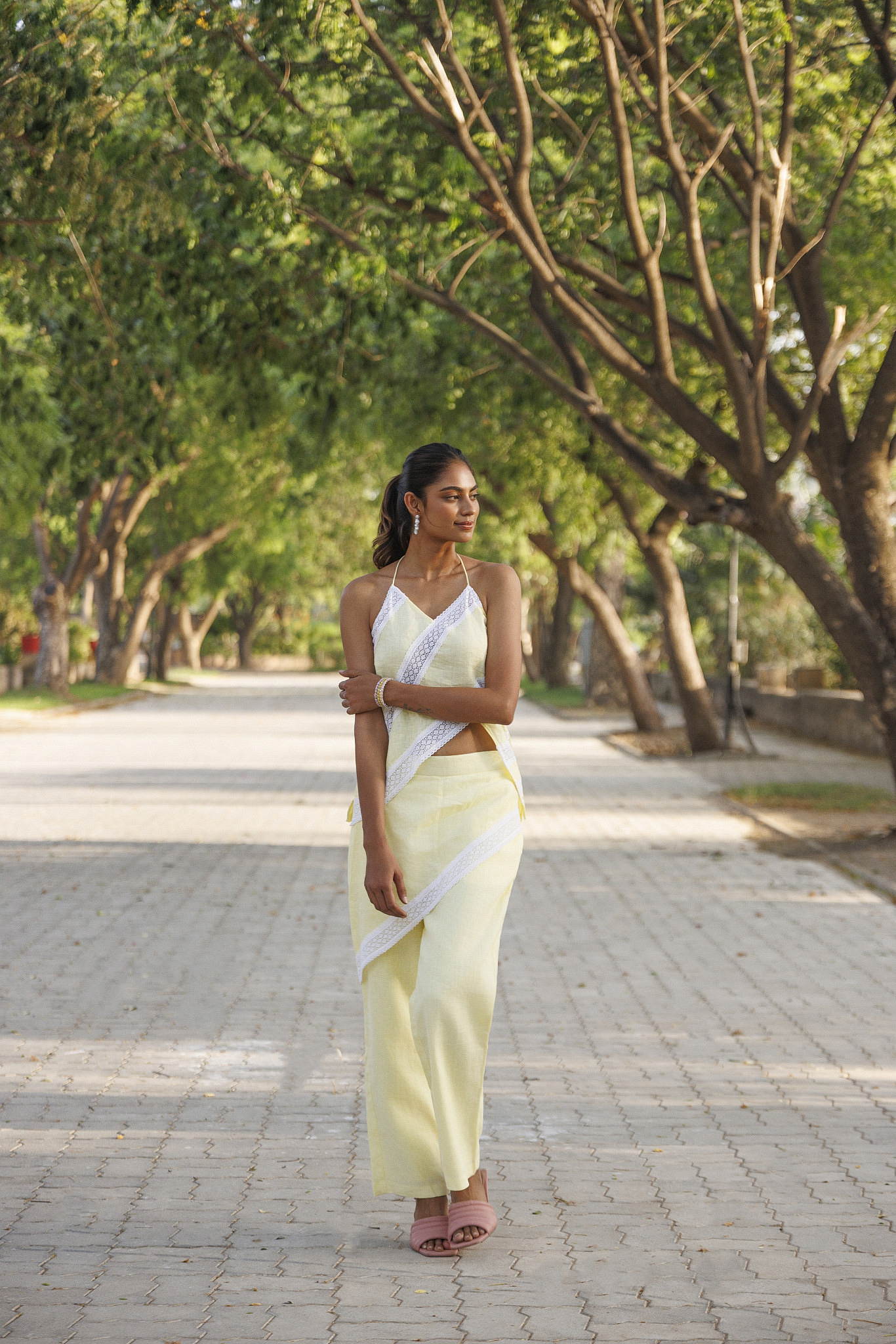 Sol Pants Lemon Yellow