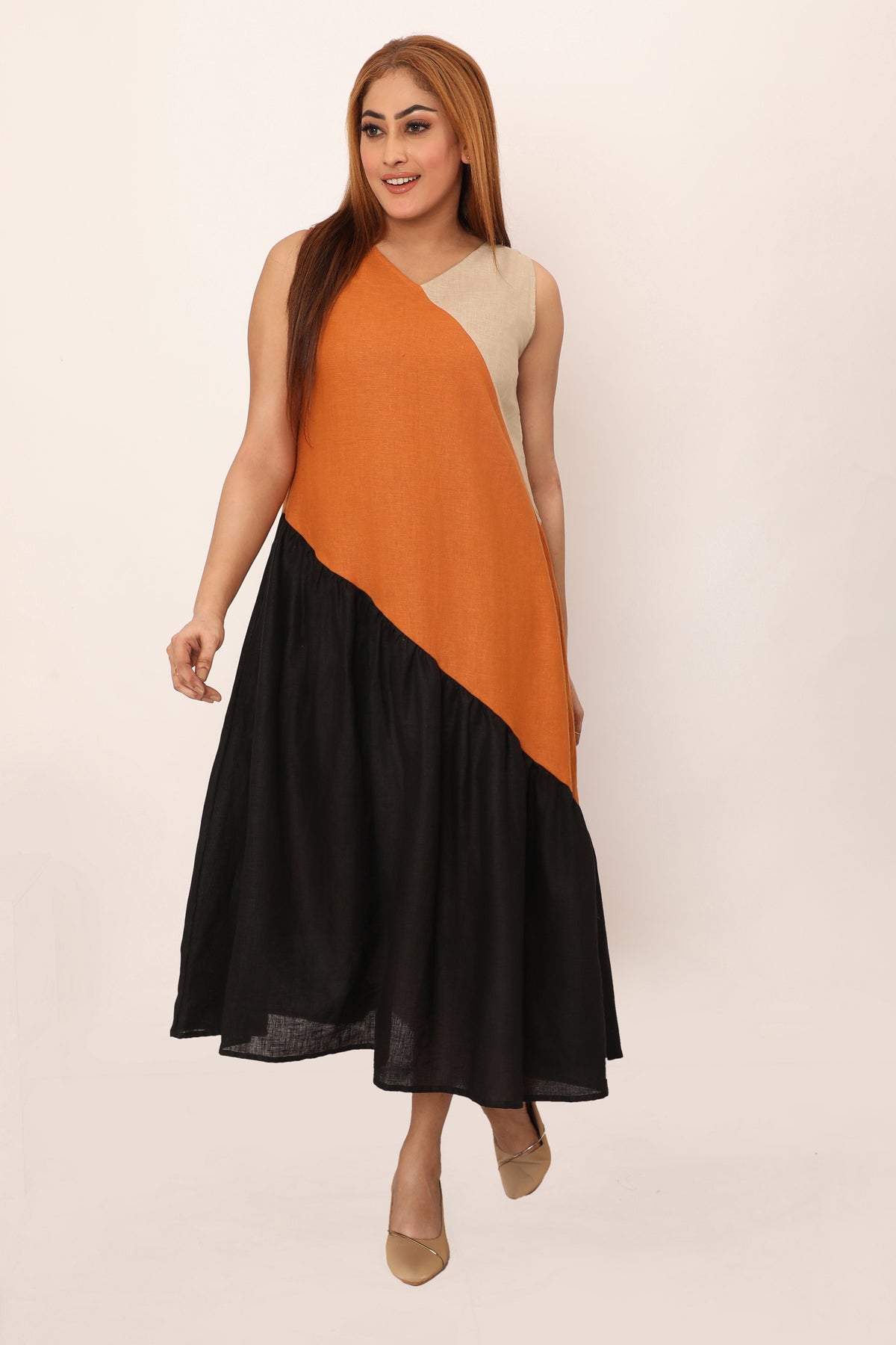 Juliette Dress Cyprus Copper