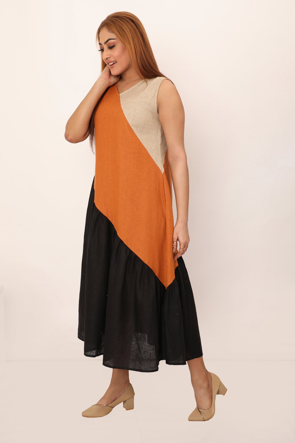 Juliette Dress Cyprus Copper
