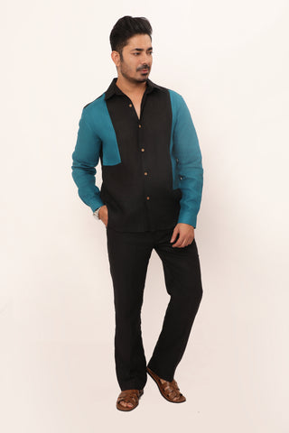 Leo Shirt Jet Black