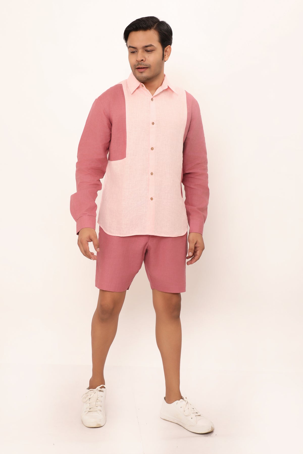 Leo Shirt Baby Pink