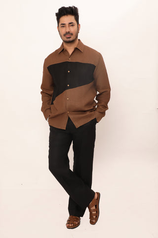 Rory Shirt Chikoo Brown