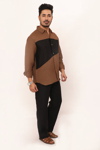 Rory Shirt Chikoo Brown