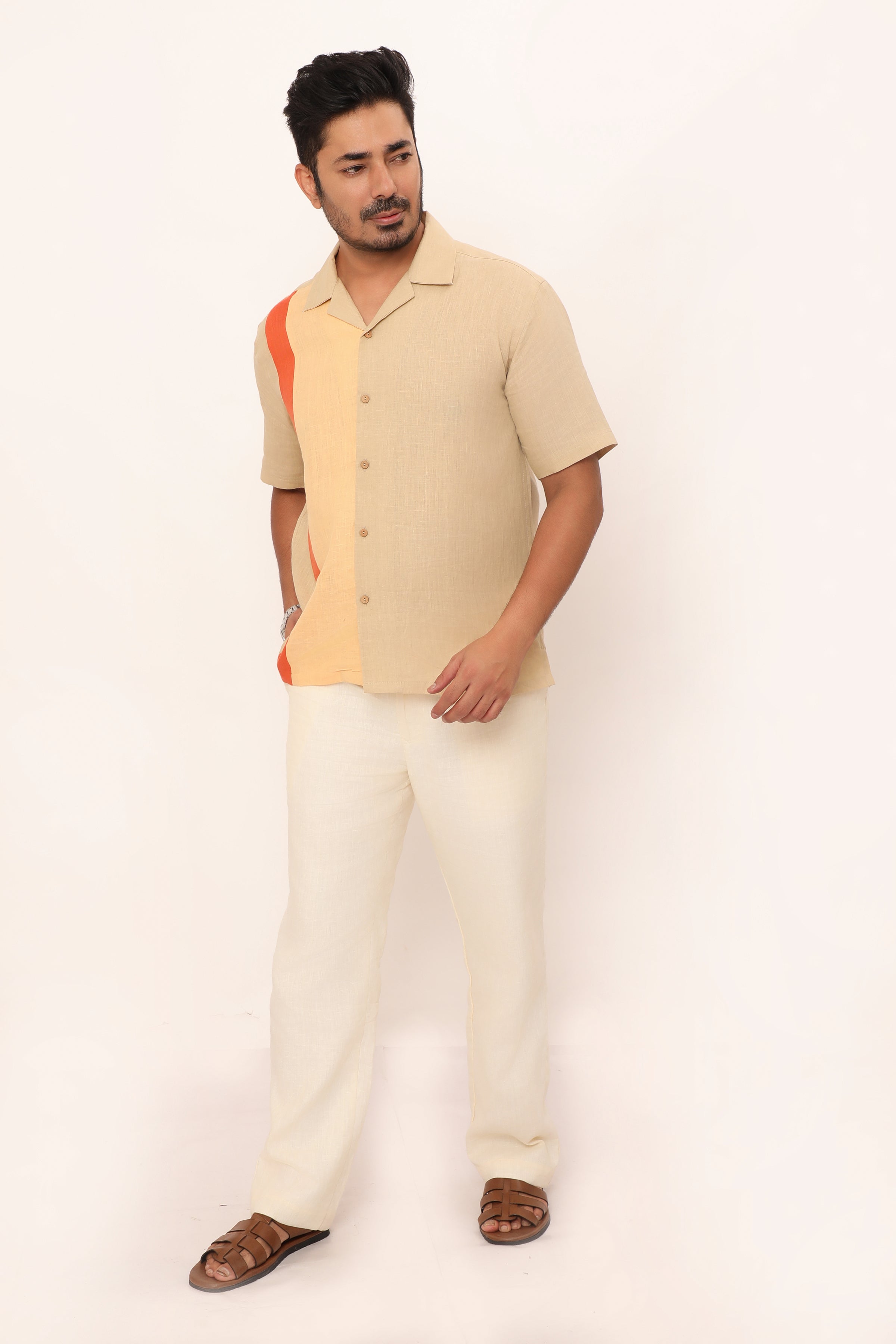 Reid shirt Light Beige