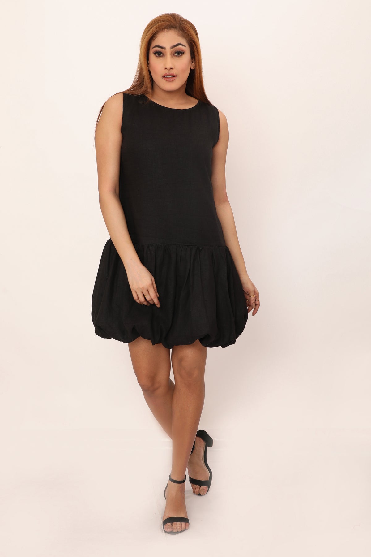 Dahlia Dress Jet Black