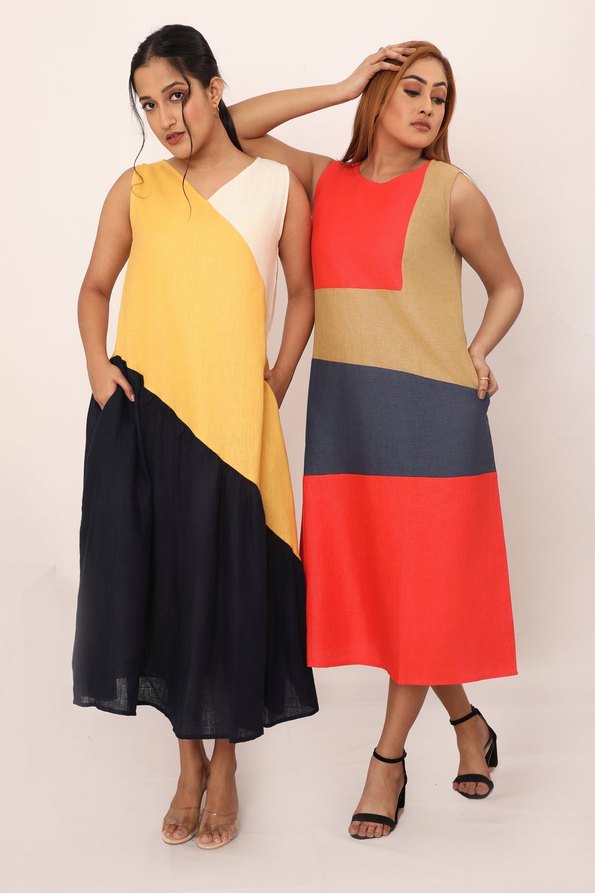 Vesper Dress Coral Blossom