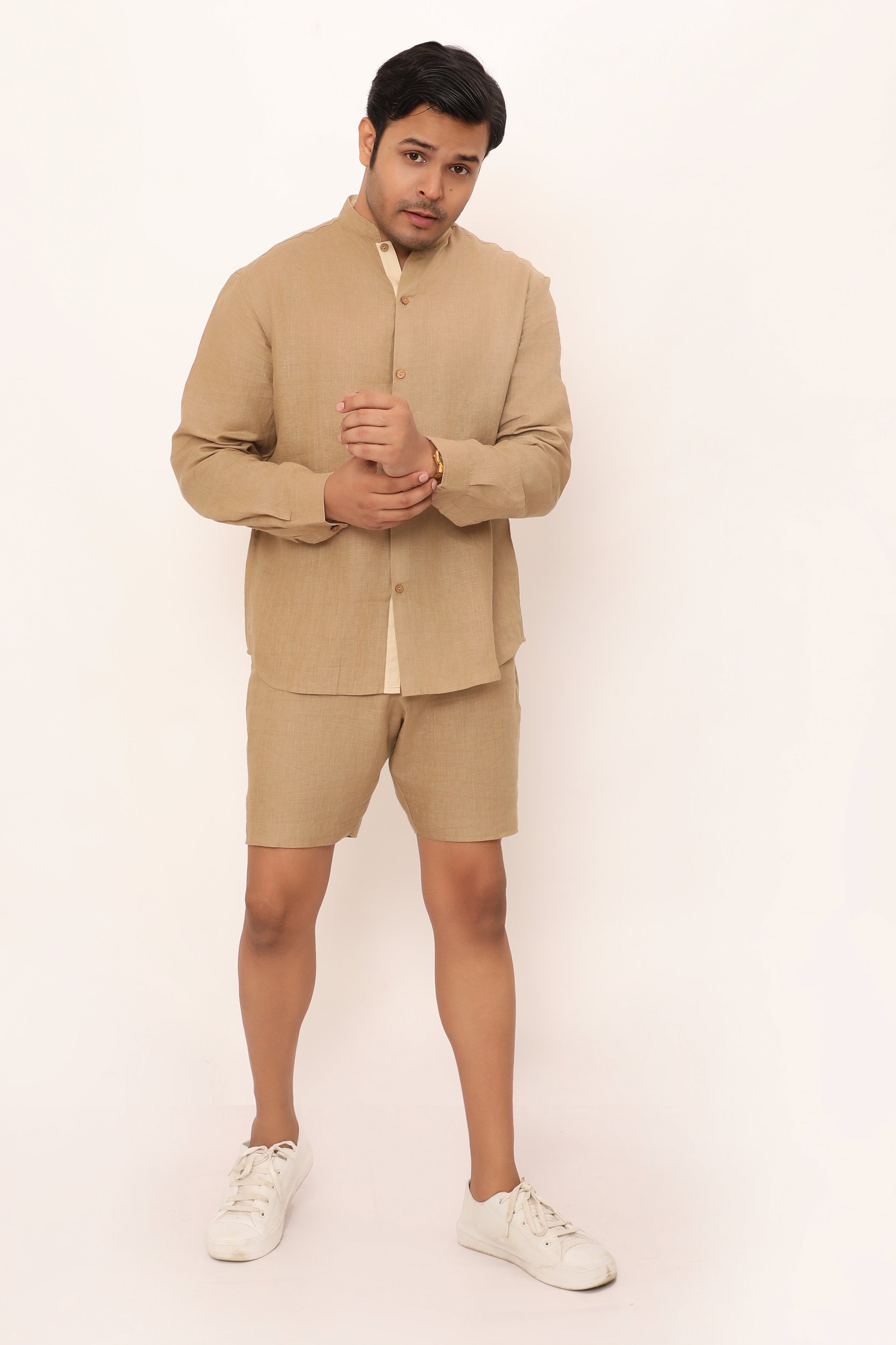 Bryce Shirt Bamboo Beige
