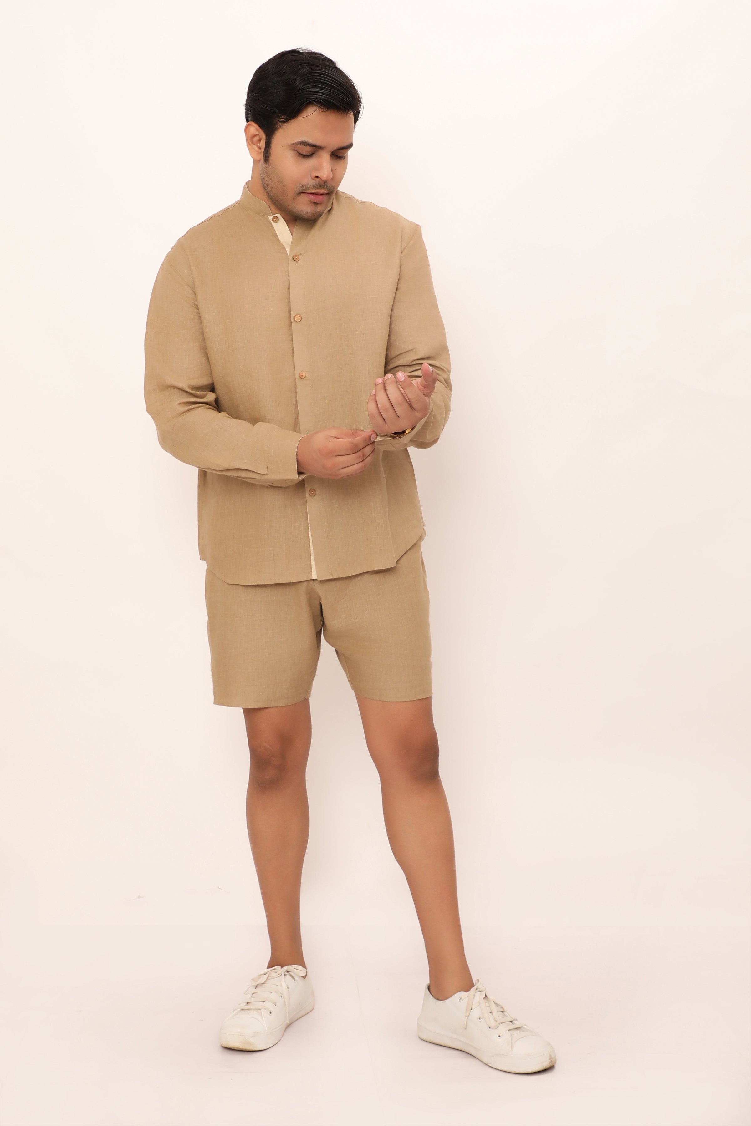 Bryce Shirt Bamboo Beige