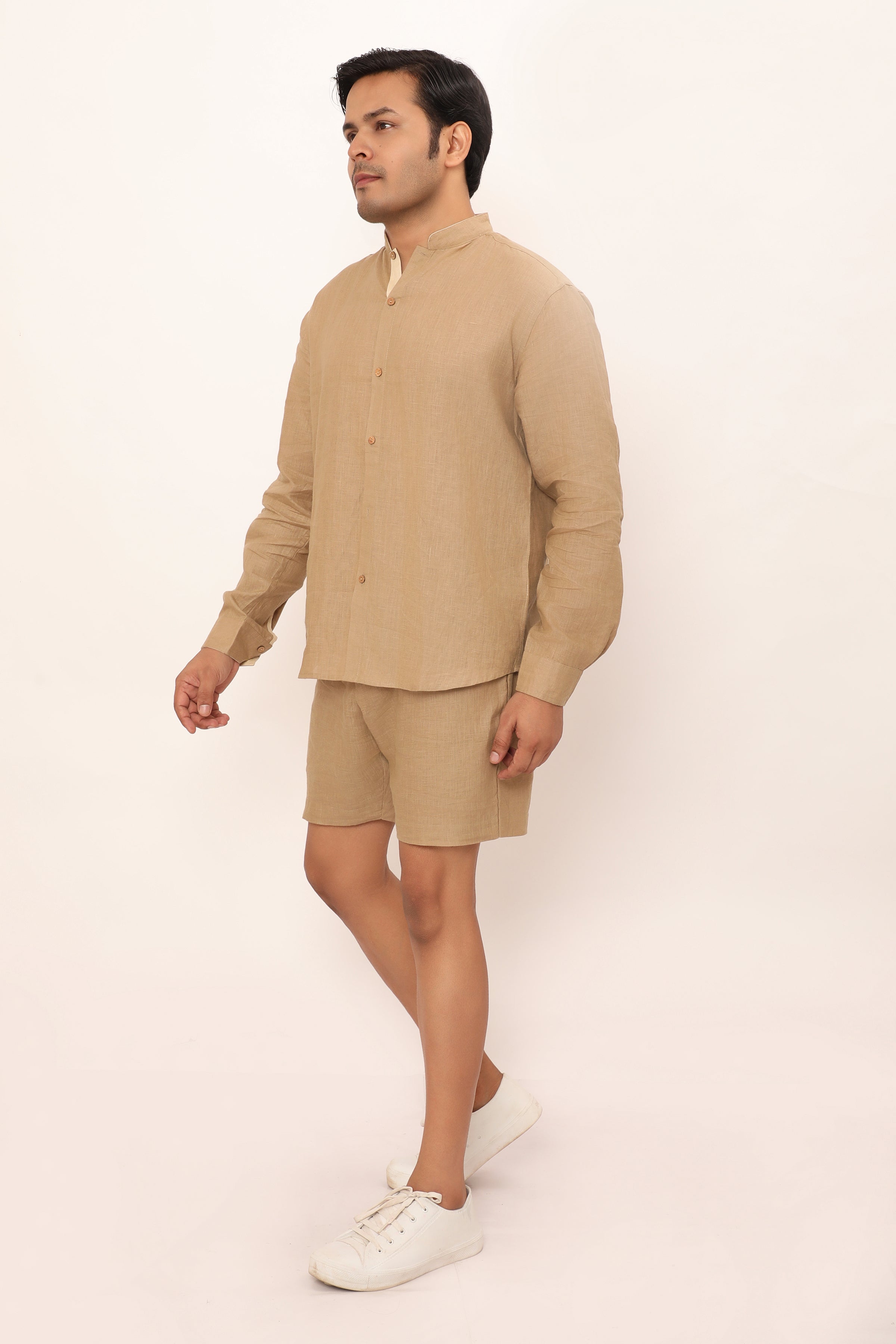 Bryce Shirt Bamboo Beige