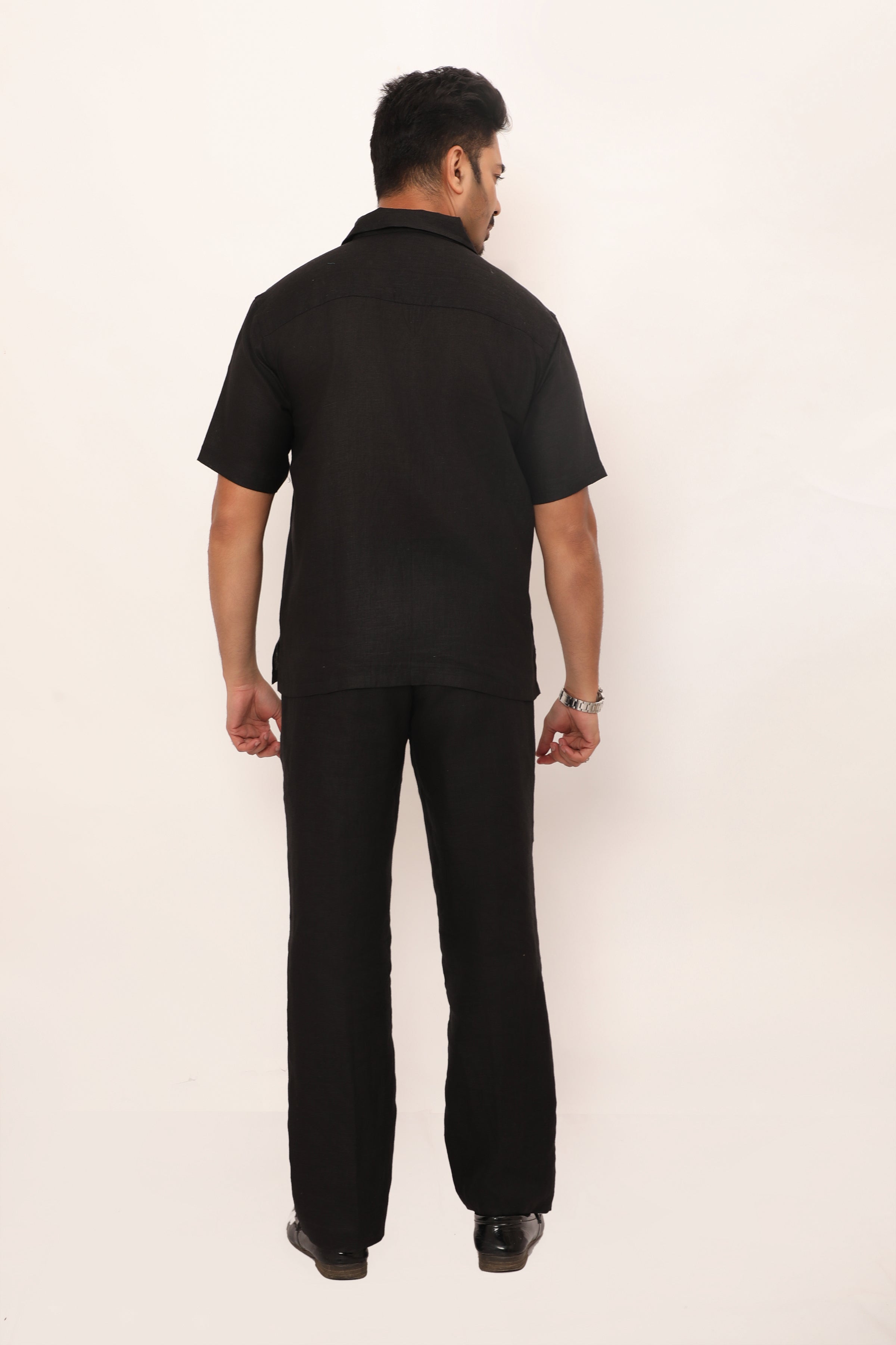 Xavier Shirt Jet Black