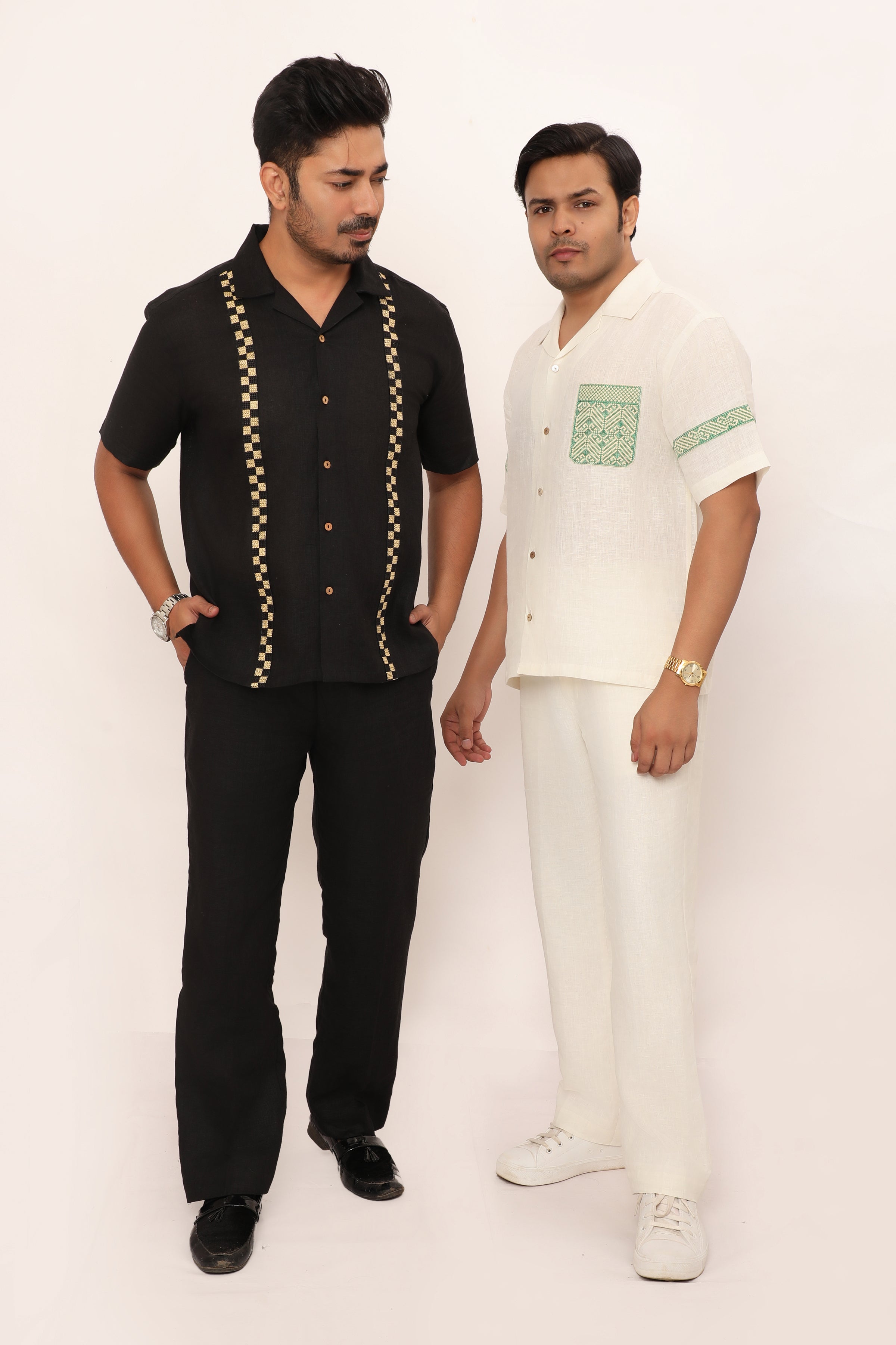 Xavier Shirt Jet Black