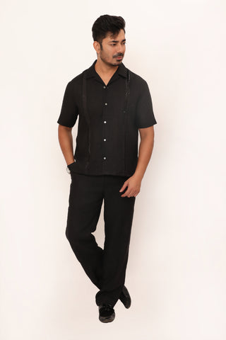 Jace Shirt Jet Black