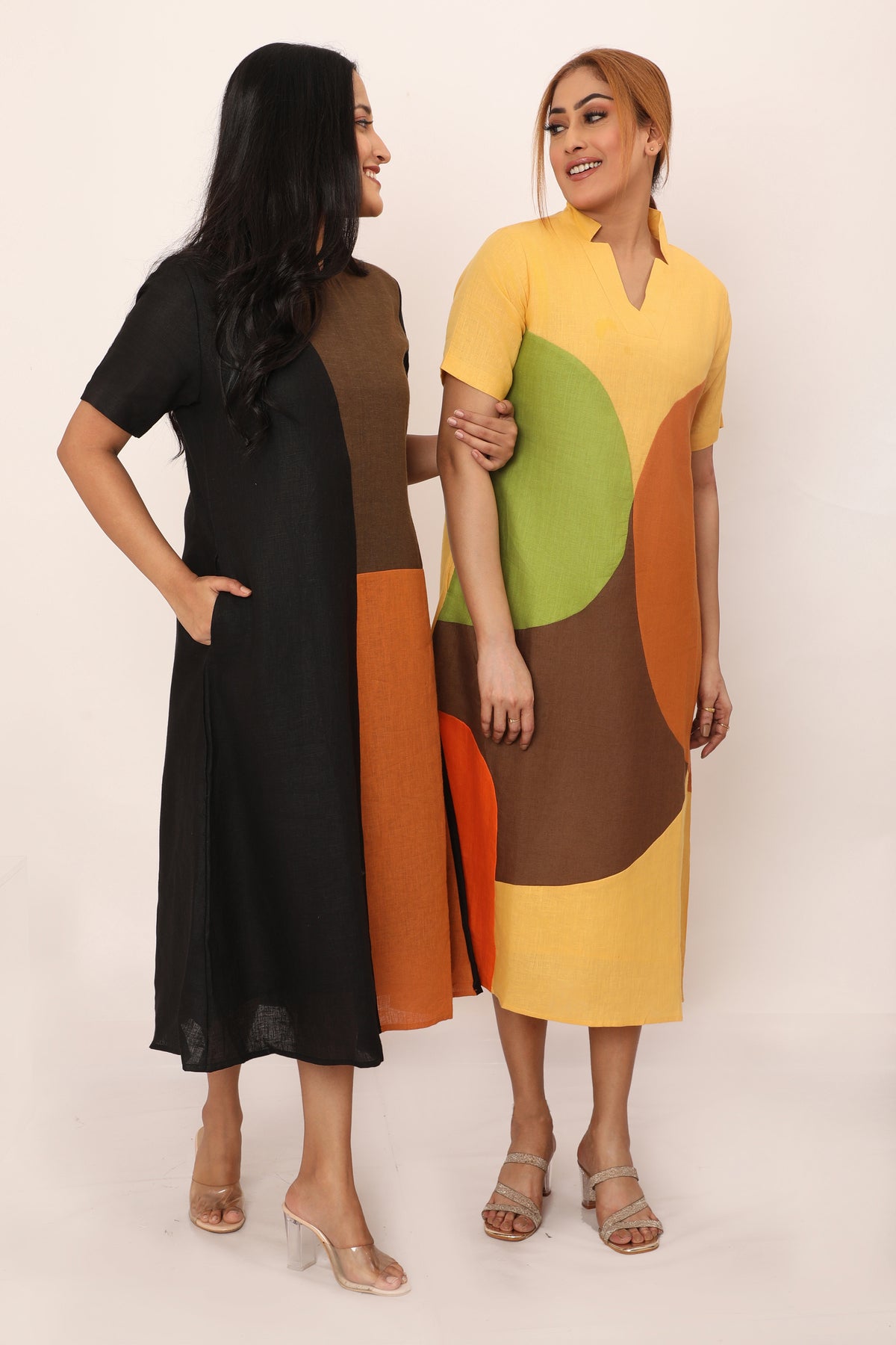Ivy Dress Honey Mustard