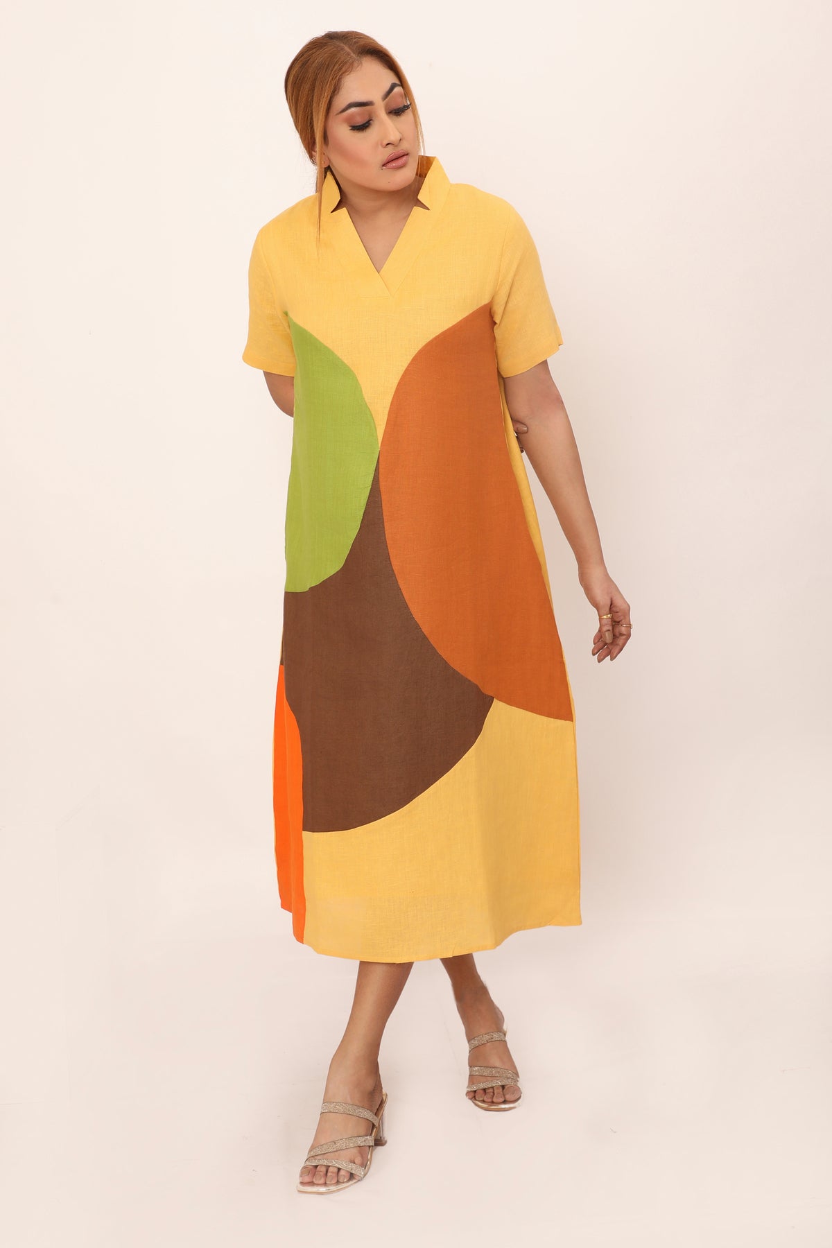 Ivy Dress Honey Mustard