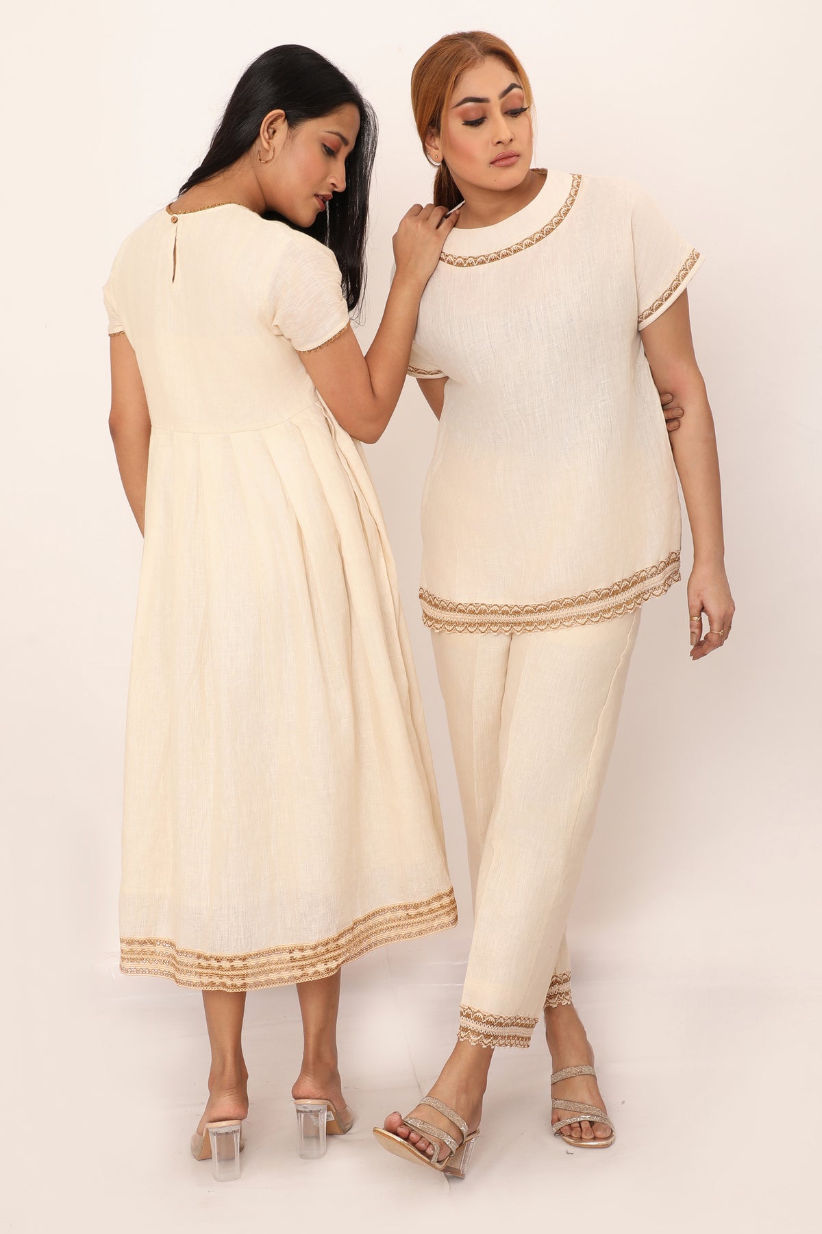 Celeste Dress Caramel Lace