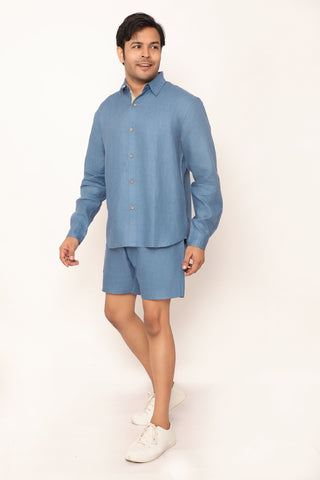 Axel Shirt Powder Blue