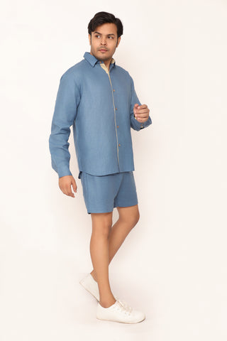 Axel Shirt Powder Blue