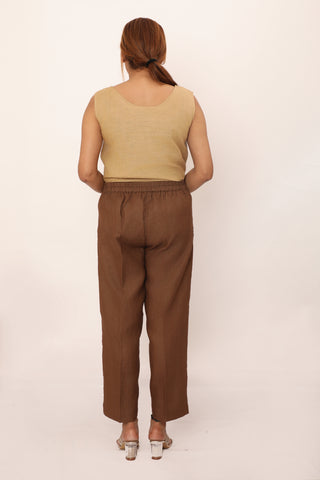 Gardenia Pants Chikoo Brown