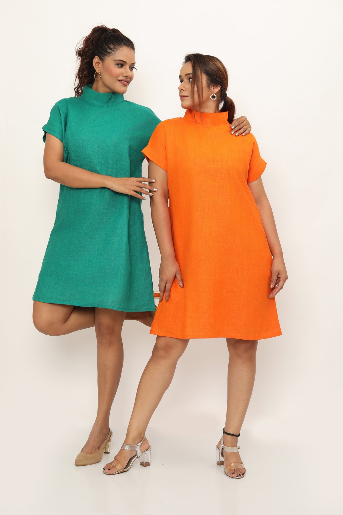Almeda Dress Juicy Tangerine