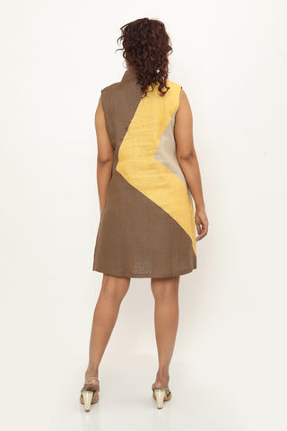 Melrose Dress Chikoo Brown