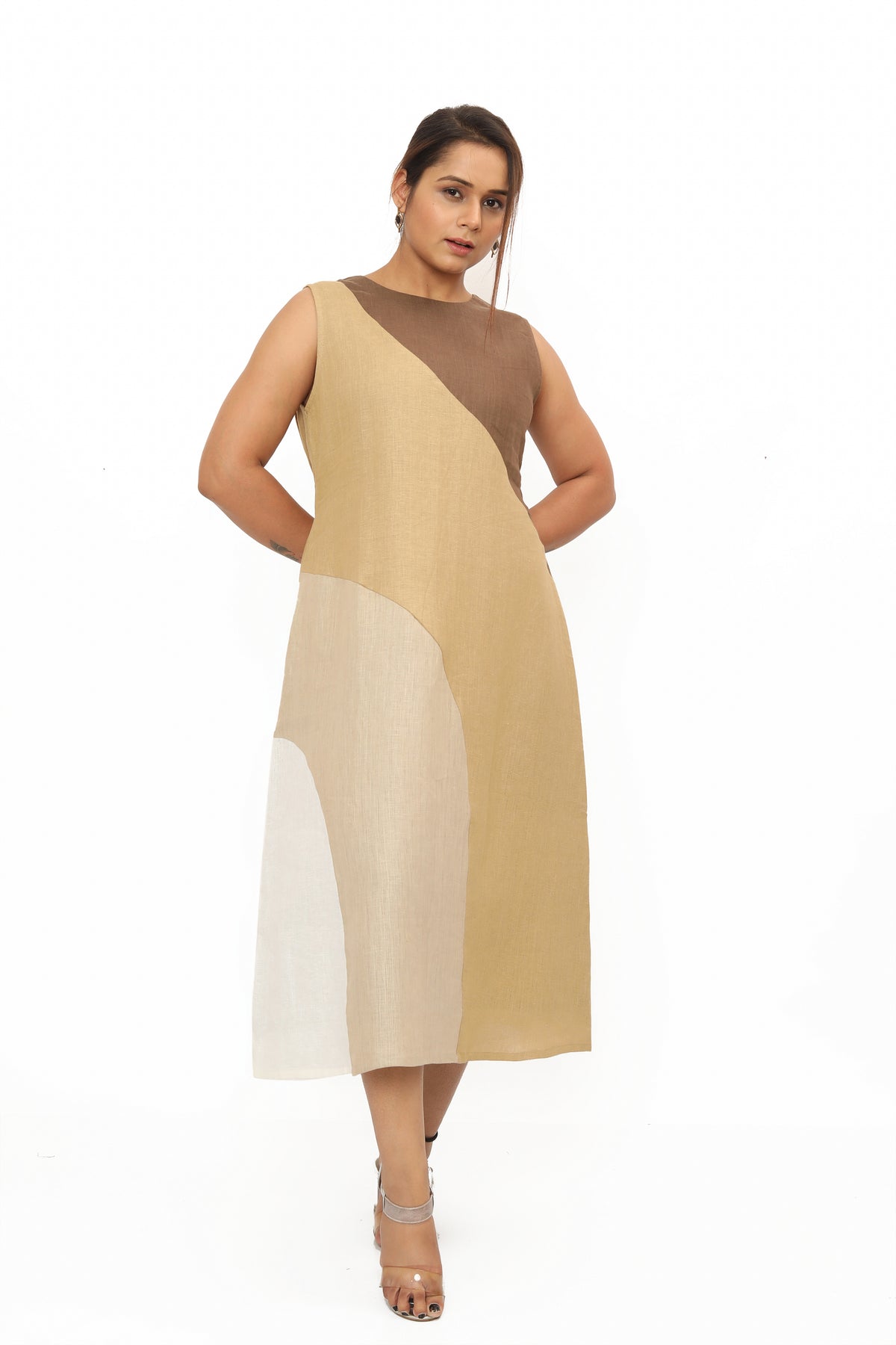 Olvera Dress Neutrals