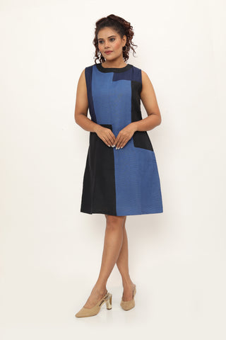 Topanga Dress Electric Blue