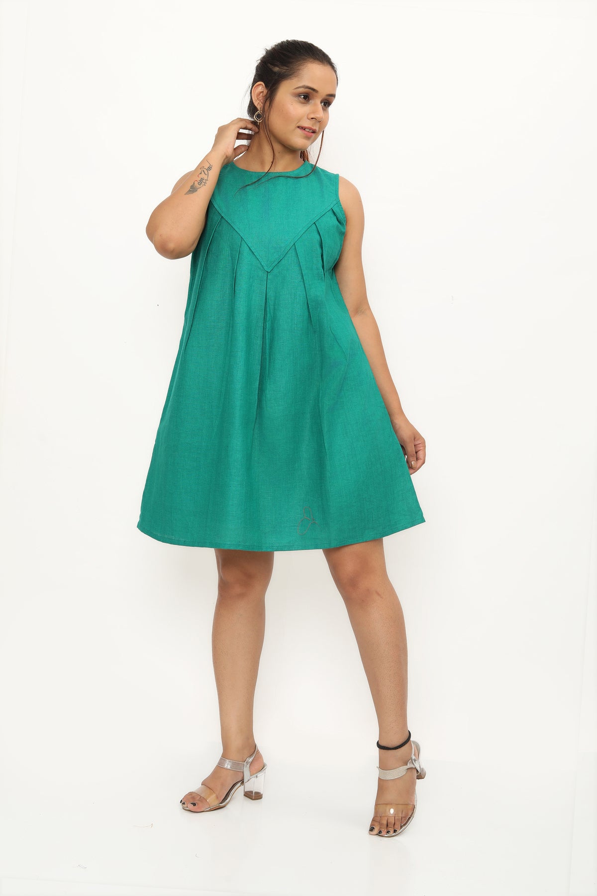Granada Dress Green Tea