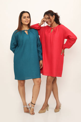 Loma Dress Agave Teal