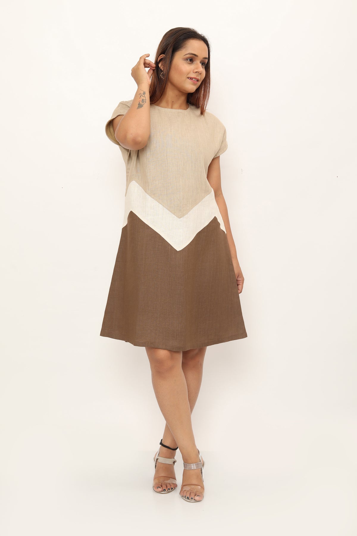 Avalon Dress Raw Linen
